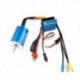 2X (vízálló 3670 2150KV kefe nélküli motor   érzékelő nélküli 120A kefe nélküli ESC (3 A9F8)