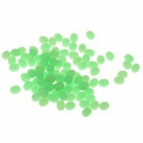 1X (100 db horgászfelszerelés horgászbot Noctilucent horgászhorgász gyöngyök D9C3