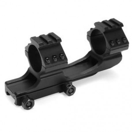 Kettős PEPR 1 &quot / 30 mm-es gyűrűs konzolos tartólap lapos felső Picatinny / Weaver Rail Moun W7Q5