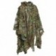 6X (Camo 3D Leaf köpeny Yowie Ghillie lélegző nyílt Poncsó típusú Camouflage D9S2