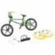 Ujjas kerékpár miniatűr játékok gyerekeknek fiúknak Sport Ajándék N4L8