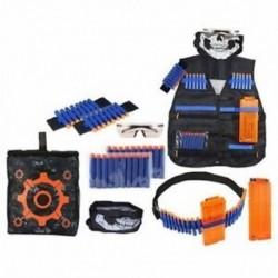 28 db Ultimate Tactical-Vest tok, öv karkötők, újratöltő darts készlet, X2J1