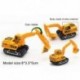 6db korcsolyázó gépjármű oktatójáték 1:64 gyermekjáték excava H4J2