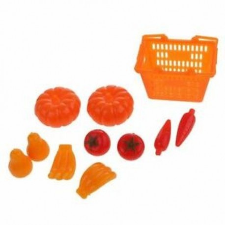 11db-os kosár Gyümölcs-zöldség szett Barbie Dolls kiegészítőkhez Q5O1