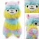 18cm színes Kawaii Alpaka Láma Arpakasso Puha plüss Alpacasso Baby Doll E1R0