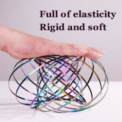 3X (Vicces kültéri játék, intelligens játék Flowtoys folyékony karkötő, rozsdamentes Ste H3G7