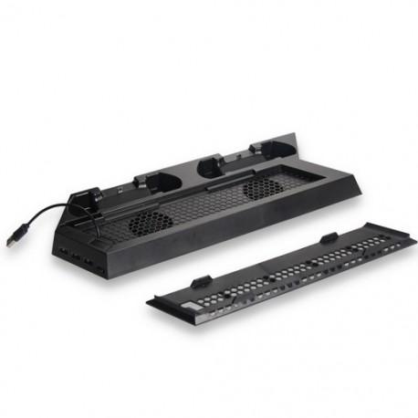 1X (PS4 állványhoz PS4 vékony függőleges állványos hűtőventilátor U2X5 játékvezérlővel