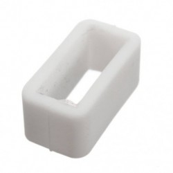 Fehér óraszíj cseréje rögzítő karika hurok gumi rögzítő kapocs Buc R1Y2