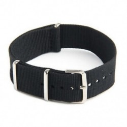 Óraszalag katonai hadsereg Nylon vászon divers D10 G10 Férfi szín: fekete Wi B4E2