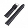 20 mm-es PU bőr színű fekete karkötőóra karkötő New Fashion A7T2