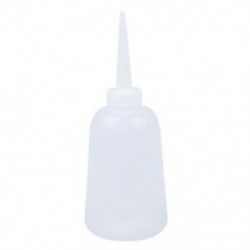 1X (átlátszó fehér műanyag szósz olaj folyékony adagoló szorító palack 300ml K1G4)