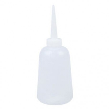 1X (átlátszó fehér műanyag szósz olaj folyékony adagoló szorító palack 300ml K1G4)