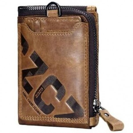 4X (Gzcz valódi bőr férfi pénztárca divat érme pénztárca kártyatartó kis Wal E1G4