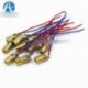 2db 650nm 6mm 3V 5mW lézerpontos dióda modul Red Copper Head Mini lézer pointer