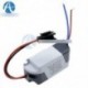 3X1W AC 85V-265V-tól DC 12V-os LED-es elektronikus transzformátor intelligens tápegység-meghajtóhoz