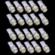 10db T10 5050 W5W 5 SMD 194 168 LED-es autó oldalsó hátsó lámpa lámpa fehér