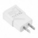 5V 2A EU fehér - Fehér / fekete 5V 2A US / EU dugó 1 port USB fali töltő Gyors tápegység utazás