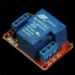 12V - 12V 1-csatornás relé modul modul optikai csatlakozóval H / L szint Triger