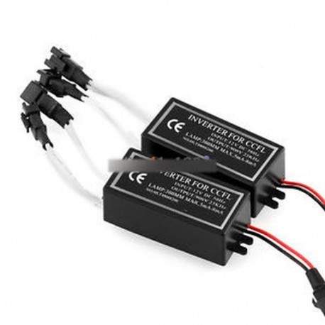 Tartalék inverter ballaszt a CCFL BMW Angel Eyes Halo gyűrű készletéhez 4 kimenet Male