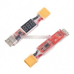 2S-6S Lipo akkumulátor XT60 dugó az USB 5V 2A töltő átalakító adapterhez telefon PC-hez