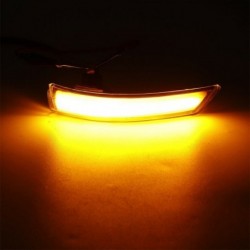 2 dbos dinamikus autó ajtó tükrös LEDes irányjelző lámpa Ford Focus MK2 MK3 20082016 és Ford Mondeo MK4 20112015