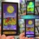 78 db Holografikus Tarot kártyák Táblajáték Shine kártyák Teljes angol nyelvű kiadás az asztrológus otthoni