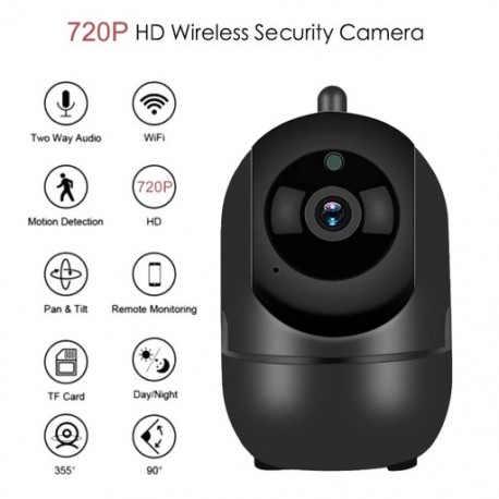 WiFi baba monitor IP kamera 720P HD videó Nanny Cam baba kamera éjjellátó videó megfigyelő CCTV kamera