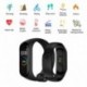 M4 Pro Smart Band hőmérő pulzus vérnyomásmérő intelligens óra Fitness karkötő Android IOShoz