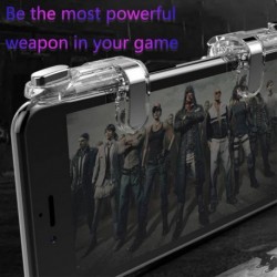 Mobil játékvezérlő Mini 98K Metal Gaming Trigger vezérlő Gamepad tűzgomb fogantyú PUBG iOS Androidhoz