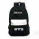 JUNGKOOK - Fekete hátitáska - KPOP - BTS - Bangtan Boys
