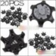 20db Fekete könnyen cserélhető stopli