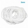 10m - 3 mm-es kerek elasztikus szalagzsinór fülfüggesztő varró arc kiegészítők100 / 10M barkácsolás