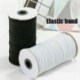 Weiß runden-10 méter / 2,5 mm - 3 / 6mm Breit Elastisch zenekar 180m Gummiband Wäschegummi Kleidung Ersetzen NÃ¤hen