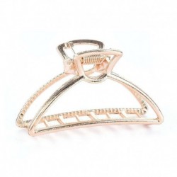 Rózsa arany - Női fém ötvözetű hajkarmok hajrák bilincses hajkapocs karom dekoráció divat USA !!