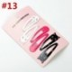 A-13 * 6Pcs / készlet - BB Snap Hair Clip hajtű Barrette fejfedő kiegészítő kislányos gyermekek számára