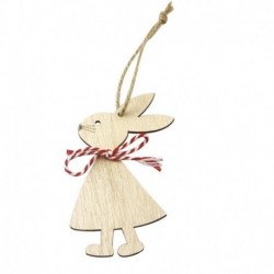 3db * 4 - 1 / 3db húsvéti nyúl fa medál dekoráció aranyos nyuszi függő dísz otthon