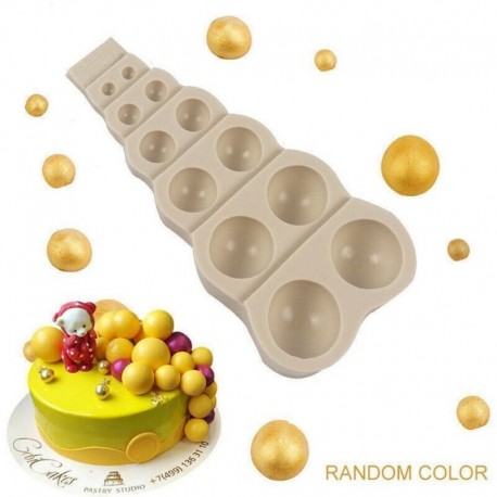 10 adagos Gömb alakú szilikon csokoládéforma - fondant forma