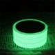 Zöld (1cmx3m) - Világító ragyogás a sötétben fluoreszkáló éjszakában öntapadó szalag biztonsági matrica JP