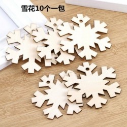 Hópelyhek - 10db fa karácsonyfa függő dísz karácsony üres medál elérhető dekoráció barkácsolás