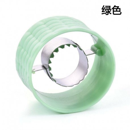 Zöld - Egylépcsős kukoricacsutka-eltávolító hámozó cséplőkészítmény Cob acélvágó gyors eltávolító AU