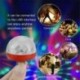 2db - 2x Mini USB RGB LED színpadi lámpa távirányító Disco gömblámpák otthoni autó party
