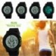 Fekete - LED képernyő digitális sportóra dátum katonai vízálló férfi női karóra Egyesült Királyság
