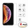 iPhone XR (4-Pack) - (4 darabos) Prémium edzett üvegüveg védőfólia iPhone X / XS / XR / XS Max