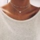 * 9 Többrétegű kristályarany ... - Vintage többrétegű kristály medál nyaklánc női choker nyaklánc ékszerek új