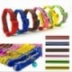 Kék - 1db fényvisszaverő macska nyakörv harang nylon aranyos macskafej biztonsági csattal pet nyakörv