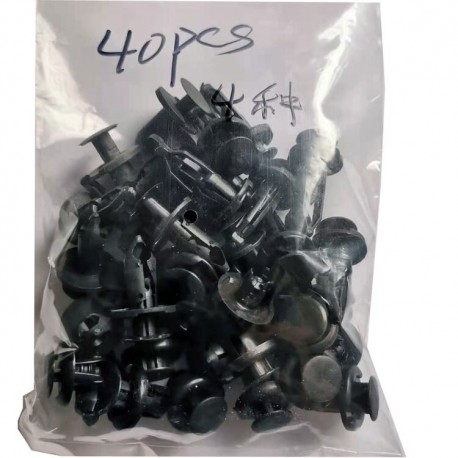 40db autó rögzítő klip autó karosszéria toló rögzítő csap szegecs lökhárító ajtó kárpit panel rögzítő Honda