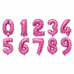 16 hüvelykes fólia születésnapi léggömbök levegő hélium szám léggömb Boldog születésnapot party dekoráció