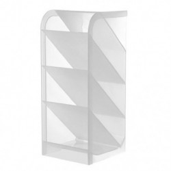 Szín: C - Asztali rendszerező tollakhoz Ecsettartó állvány Asztali ceruzatartó iskolai kellékekhez Kawaii írószer és