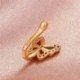 Fém szín: 50426 - 1db cirkon hamis septum piercing pillangó orrgyűrű karika orr lányoknak férfi műcsipesz gyűrűk