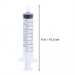 Szín: 10 ml - 5db 5/10/20/60 ml-es Luer Lock fecskendő ipari fecskendő tű nélkül, ragasztóanyag applikátor gyanta epoxi